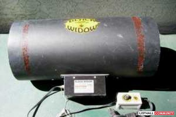 Black Widow Ozone Generator 10".