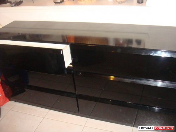 Matching Black Lacquer Headboard Dresser Elmersgarage List4all Matching Black Lacquer Headboard Dresser