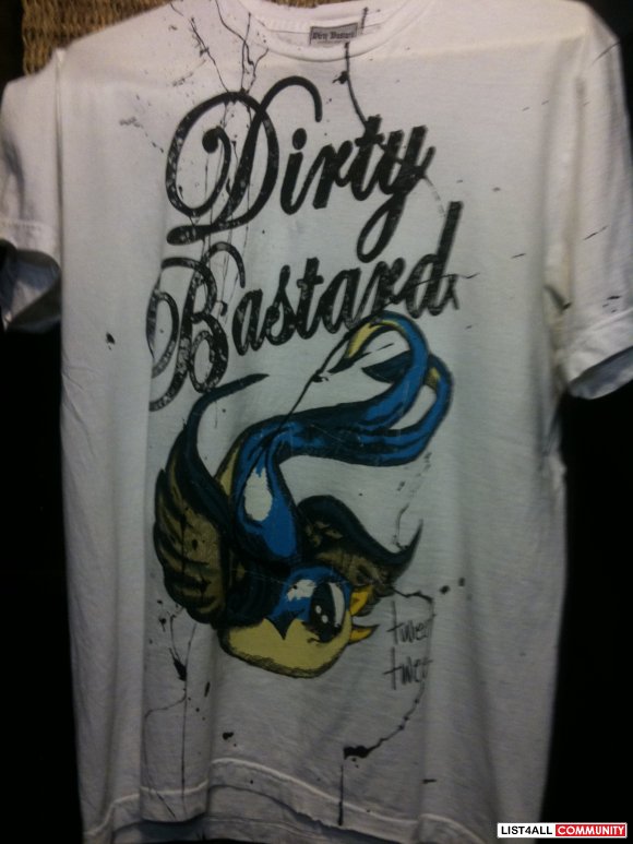 Dirty Bastard by Dom Rebel Shirt - Size Medium - 10/10 condition