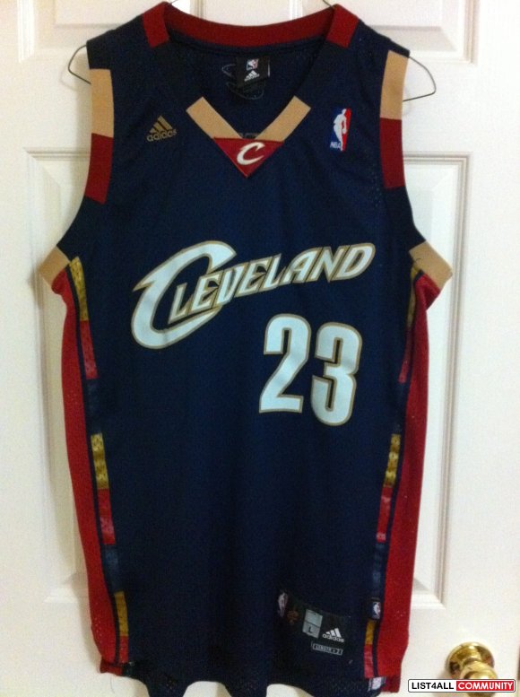 NBA Cleveland Cavaliers LeBron James Adidas alternate jersey
