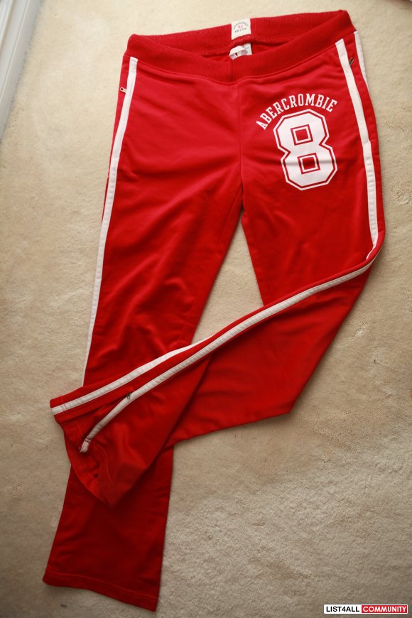 abercrombie striped pants