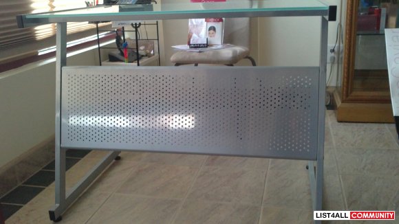 Glass Desk