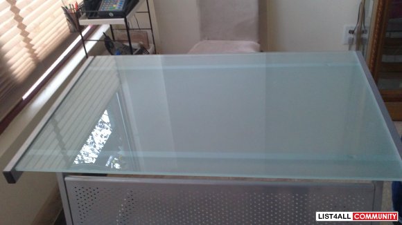 Glass Desk