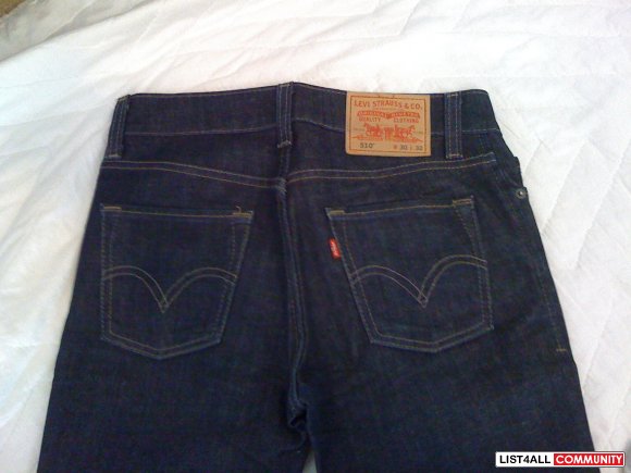 levis 510 30x32