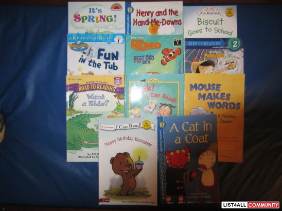Books for beginning readers set 1