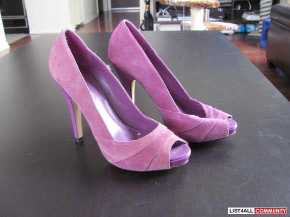 Purple Aldo Shoes 36