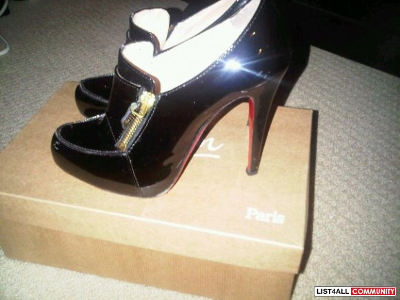 AUTHENTIC Christian Louboutin Lapono Booties 6 :: designerloves ...  