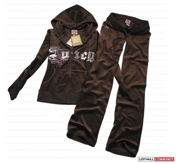 juicy couture cuffed tracksuit