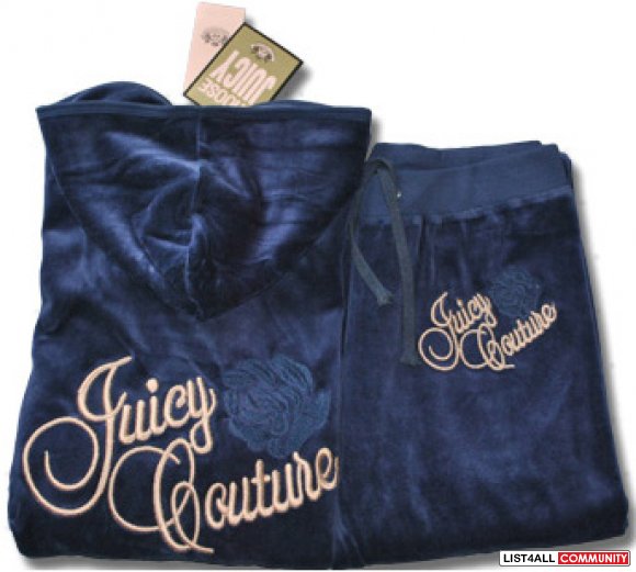 navy juicy tracksuit