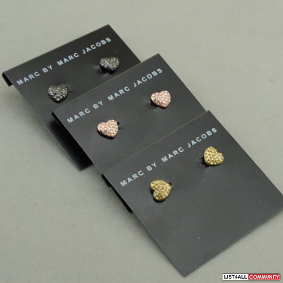 New Marc By Jacobs Heart Earrings Flower2017 List4all New Marc By Jacobs Heart Earrings