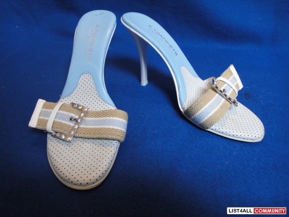 Giannetti Italy Sexy Sandals Rinestones Shoes 7 :: myattic ...