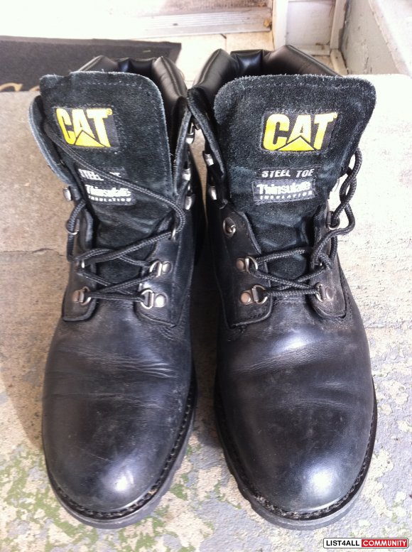 CAT Steel Toe Insulated Shoes (size 11)