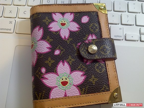 louis vuitton cherry blossom wallet LV Louis Vuitton Murakami Cherry Blossom Wallet :: rlz :: List4All