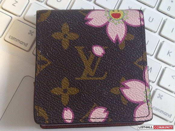 LV Louis Vuitton Murakami Cherry Blossom coin purse :: rlz :: List4All