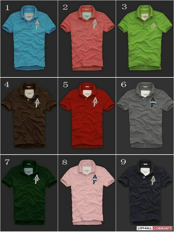 POLO SHIRT, ABERCROMBIE \u0026 FITCH 