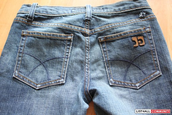 AUTHENTIC JOEY'S JEANS women size 24 (fit more like 26) Price lowered