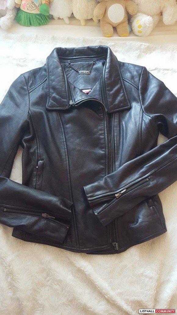 Plenty Monk and Lou Letty Leather Jacket S