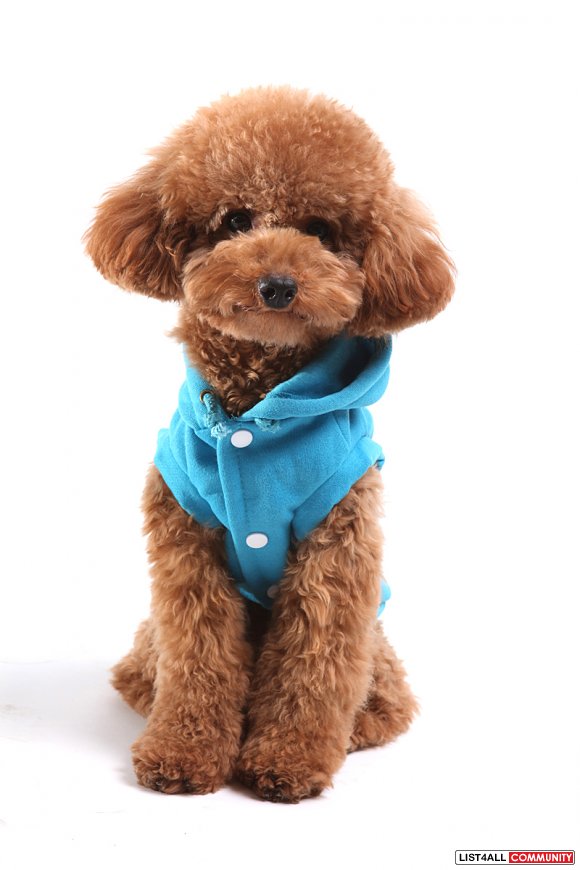 Stitch Hoodie Sweatshirt Warm Jacket Dog Apparel