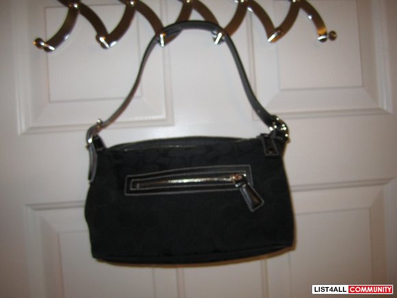 new black coach purse