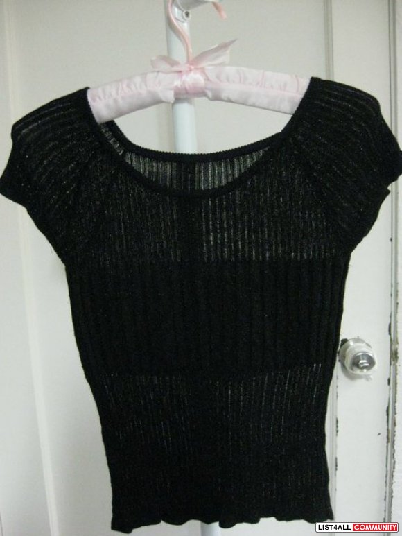 Black sparkly top :: yummychums :: List4All