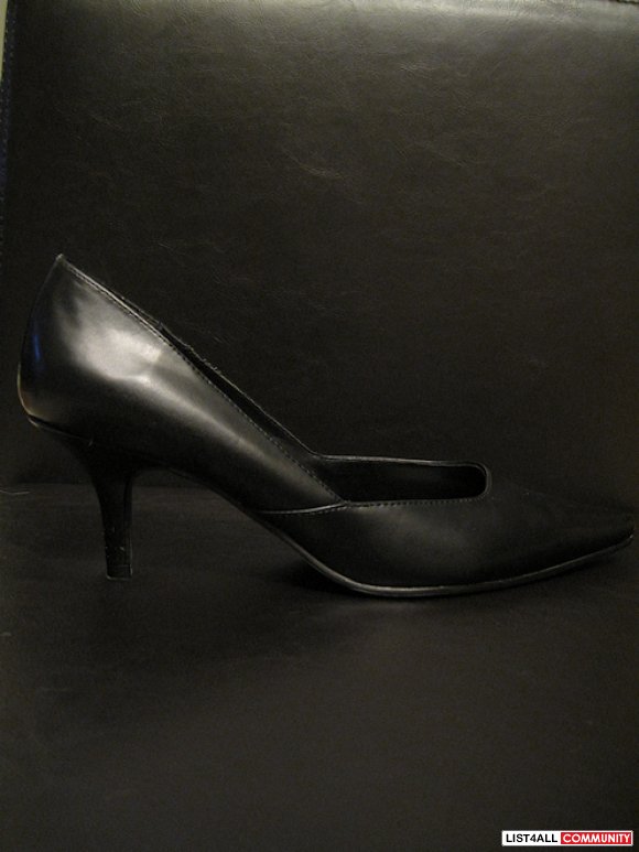 two inch black heels