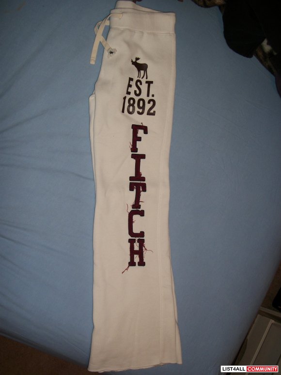 abercrombie striped pants