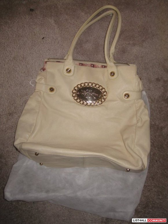 Betsey Johnson Butter Leather tote