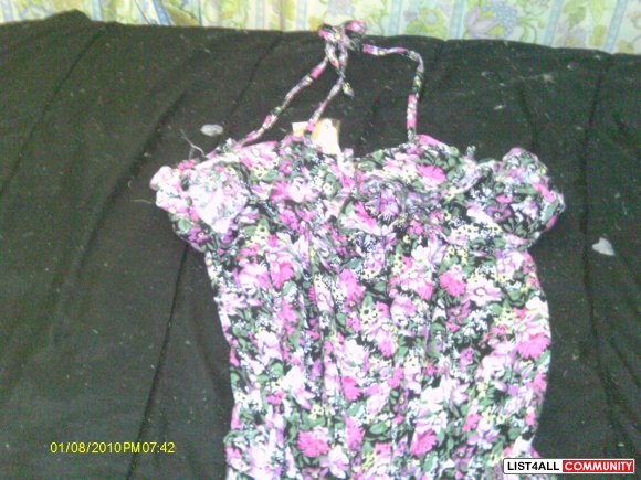 BNWT floral jumpsuit