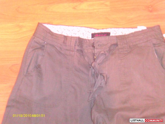 BNWT Cotton/Linen pants
