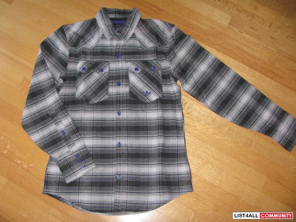 Adidas Men's Plaid Shirt :: dumbo :: List4All