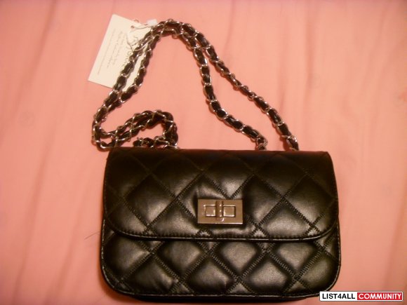 Chanel style quilted bag