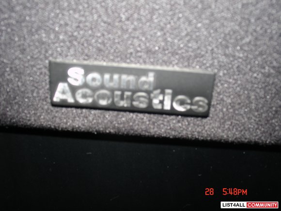Sound Acoustics Speakers