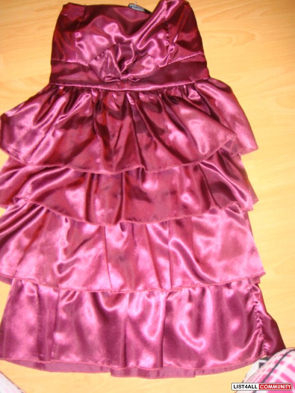 Small ruffle dress