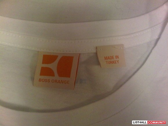 Hugo boss orange label t shirts Clearance