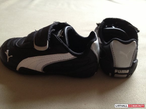 baby boy puma shoes size 6