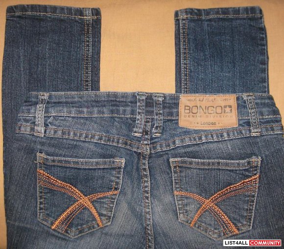 Bongo Skinny Blue Jeans - Sz 5