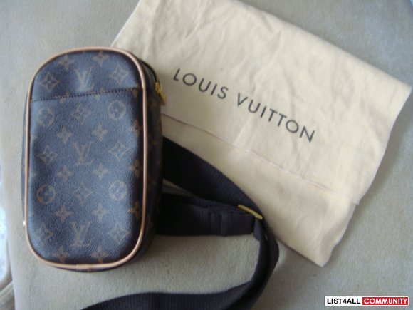 Authentic Louie Vuitton Geronimo pouch $180