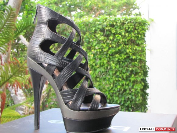 bebe shoes black