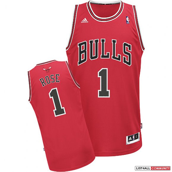 Chicago Bulls Derrick Rose 1# Swingman Road Jerseys