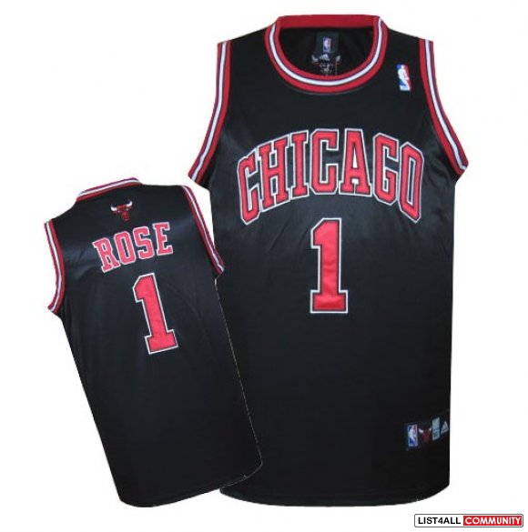 Chicago Bulls Derrick Rose 1# Swingman Road Jerseys