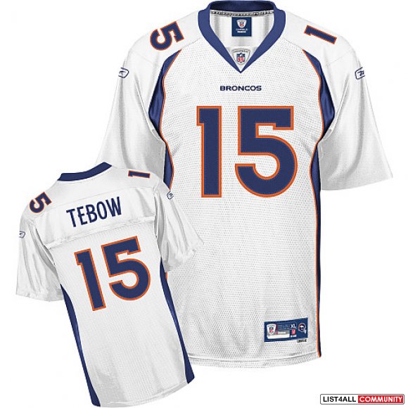 Denver Broncos Tim Tebow 15# Dark Blue Jerseys