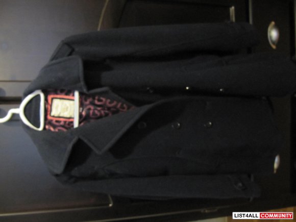 Navy Blue Peacoat