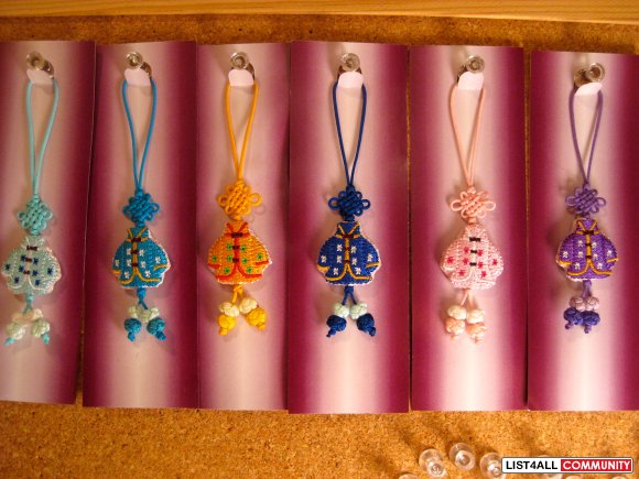 Oriental keychains