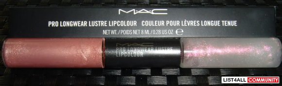 MAC Pro Longwear Lustre - "PINK AIR - WHITE TOP"
