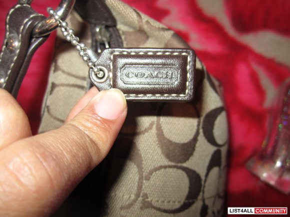 how can you tell if you have a real coach purse