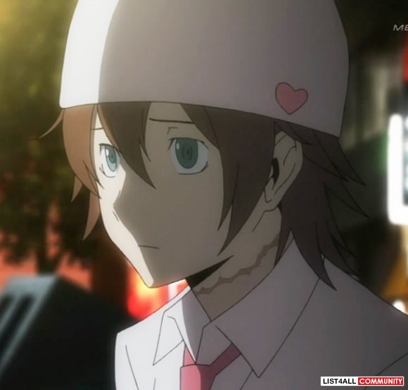 [DRRR] Harima Mika Hat Heart Iron-on-Patch