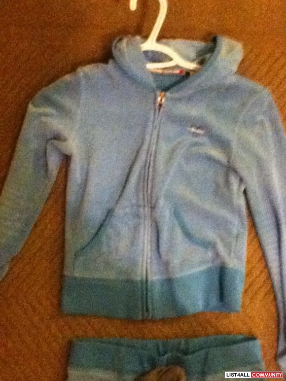 xs velour tracksuit
