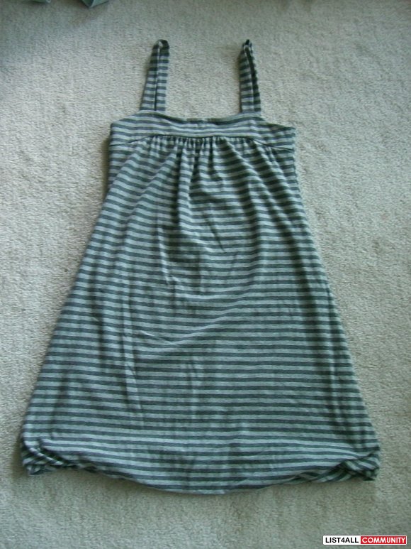 Stripe Baloon Skirt