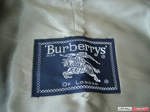 Burberry Trench Coat -