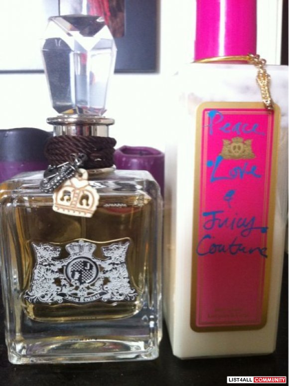 Juicy Couture Perfume + Body Cream $70